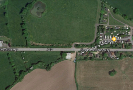 Dorset glamping site location