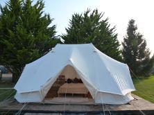 family glamping, bell tent glamping holiday, dorset glampsite, glamping uk