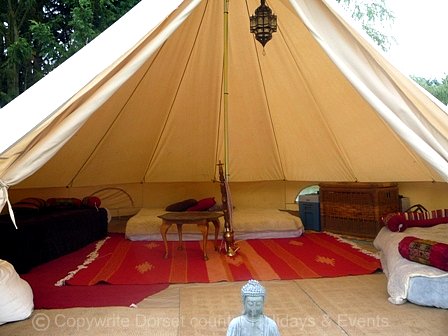 Bell tent glamping, dorset glamping - family holiday - yurt glamping, glamping uk