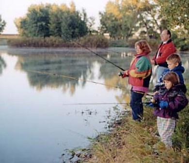Dorset fishing glamping holiday at Dorset Country Holidays glamping - dche.co.uk